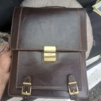 کیف چرم شتر اصلی به بند بلند