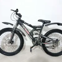 دوچرخه 24 دیسکی برندمعتبر Ferrari درحدنوی نو آک