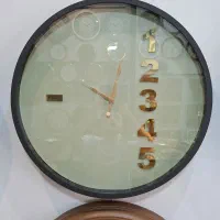 ساعت دیواری چوبی فانتزی جدید|ساعت دیواری و تزئینی|کرمانشاه, |دیوار