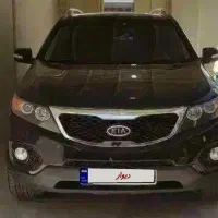 سورنتو کیا 2012 مشکی کم کار بدون رنگ