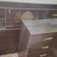 سرویس خواب دونفره بدون تشک ویک کمد|تخت و سرویس خواب|اصفهان, همت‌آباد|دیوار