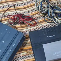 ۲عدد آمپلی فایر و یک عدد باند به همراه کابل|قطعات یدکی و لوازم جانبی|تهران, اوقاف|دیوار
