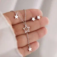 نیم ست استیل رنگ ثابت ۱۹۰تا۲۹۰هزارتومن|بدلیجات|بیرجند, |دیوار