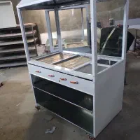 ذرت مکزیکی، فر فلافلی، میز کار صنعتی، سینک، گریل|کافی‌شاپ و رستوران|قم, قلعه صدری|دیوار