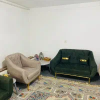 سرویس مبل ۷نفره با جلو مبلی|مبلمان خانگی و میز عسلی|بانه, |دیوار