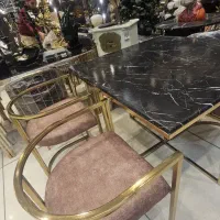 میز و صندلی غذا خوری نهار خوری پشت دار|میز و صندلی غذاخوری|مشهد, توس (بلوار توس)|دیوار