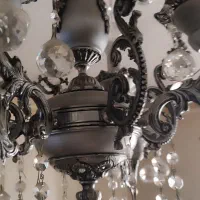 لوستر 4شاخه|لوستر و چراغ آویز|تهران, نعمت‌آباد|دیوار