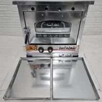 تنور گازی ساج دار شعله بالا پایین دور پشم شیشه|اجاق گاز و لوازم برقی پختوپز|قم, علی آباد سعدگان|دیوار