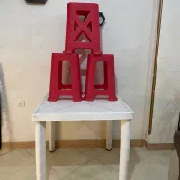 ست میز و صندلی پلاستیکی