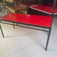 میز غذا خوری فلزی۶ نفره