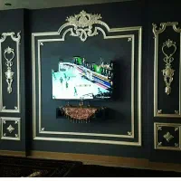 گچبری پیش ساخته قاب بندی نور مخفی