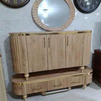 کنسول مدل لیزری آینه کنسول و میز تلویزیون لیزری|بوفه، ویترین، کنسول|تبریز, |دیوار