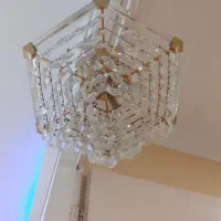 لوستر برنجی طلایی