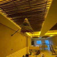 پرده حصیری مخصوص کافه و اقامتگاه|صنایع دستی و سایر لوازم تزئینی|قشم, |دیوار