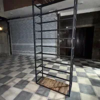 استراکچر فلزی بند رخت قفسه مدل رگال۶۳|بندرخت و رخت‌آویز|قم, ارم|دیوار