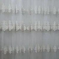 پرده حریرطرحدار