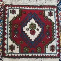 قالیچه دست بافت|فرش|گندمان, |دیوار