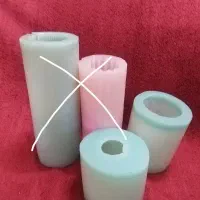 دو عدد قالب سیلیکونی شمع