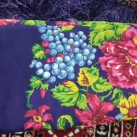 فرش چارقد قدیمی|لباس|سیمین شهر, |دیوار