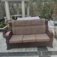 فروش دو دست مبل ۷نفر سالم بدون پارگی|مبلمان خانگی و میز عسلی|رودهن, |دیوار