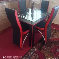 میز غذا خوری ۴نفری درحد نو|میز و صندلی غذاخوری|ایلخچی, |دیوار