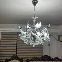 دو عدد لوستر برنجی بدون ایراد و کاملا سالم|لوستر و چراغ آویز|تبریز, |دیوار