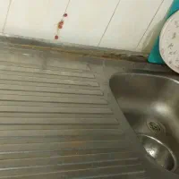 کابینت فلزی با سینگ بزرگ|مصالح و تجهیزات ساختمان|رشت, استادسرا|دیوار