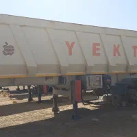 تریلی کمپرسی سه محور|خودرو سنگین|ابریشم, |دیوار