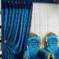 پرده پذیرایی|پرده، رانر، رومیزی|قم, پردیسان|دیوار
