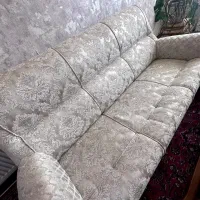 مبل چوبی به همراه میز وسط و عسلی|مبلمان خانگی و میز عسلی|کرج, حسین‌آباد|دیوار