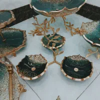 سرویس زمرد|صنایع دستی و سایر لوازم تزئینی|چهاردانگه (تهران), |دیوار