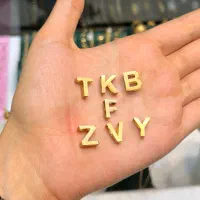 پلاک طلای حرف دوبعدی