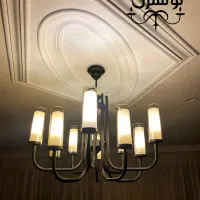 لوستر مدرن شاخه ال|لوستر و چراغ آویز|مشهد, کشاورز|دیوار