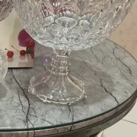 میوه خوری کریستال ژاپنی و اردو خوری و قندان