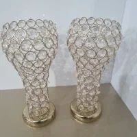 گلدان کریستال بافت