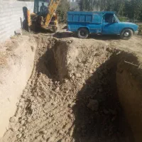 بیل میکانیکی حمل نخاله استخر کانال شفته گود نهال