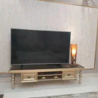 ست کنسول و میز تلوزیون و جلو مبلی