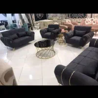 مبلمان 7نفره اسکارلت پایه چوبی وفلزی|مبلمان خانگی و میز عسلی|چابهار, |دیوار