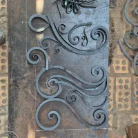 قطعات فرفورژه آهنی چدنی کوه کاری|مصالح و تجهیزات ساختمان|شهریار, رزکان|دیوار