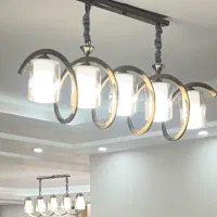 لوستر کاملا در حد نو استفاده نشده|لوستر و چراغ آویز|رشت, صفاری|دیوار