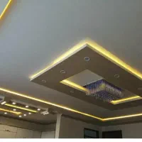فروش ونصب سقف کاذب توفال وپرده های پانچی