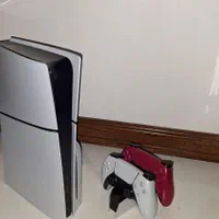 ps5 slim دیسک خور با دو دسته و شارژر با گارانتی ۱۸|کنسول، بازی ویدئویی و آنلاین|فردیس, شهرک ناز|دیوار