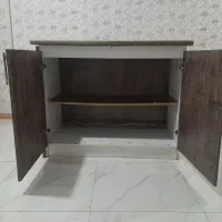 کابینت ام دی اف بزرگ و سینک جداگانه