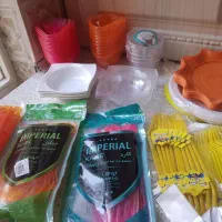 ظروف یکبار مصرف جنس خوب با قیمت توافقی|ظروف نگهدارنده، پلاستیکی، یکبارمصرف|تهران, نیروی هوایی (پیروزی)|دیوار