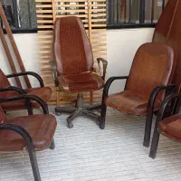 صندلی مبلی چرمی اداری