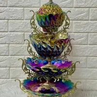 سرویس پذیرایی چهار پارچه  پایه برنز اصل با ضمانت