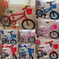 دوچرخه های کمک دار در سایز های 12.16.20 سالم و نو