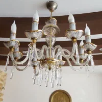 سه عدد لوستر ۸شاخه ایتالیایی|لوستر و چراغ آویز|کرج, گلشهر|دیوار