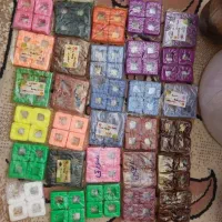 ۳۰ عدد رنگ مکعبی و چند عدد قالب|صنایع دستی و سایر لوازم تزئینی|اسلامشهر, شهرک سعیدیه|دیوار