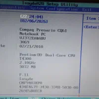 لپ تاپ کامپک CQ61|رایانه همراه|تهران, شهرک فردوس (حسینی)|دیوار